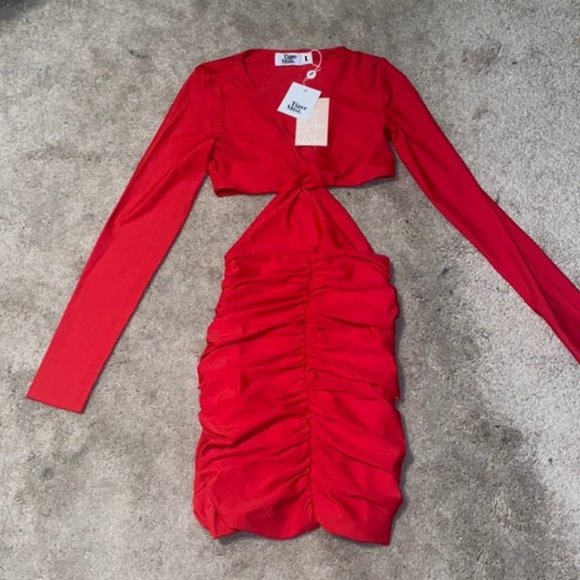 Tiger Mist 'KYA' Red Dress - Picture 4 of 9